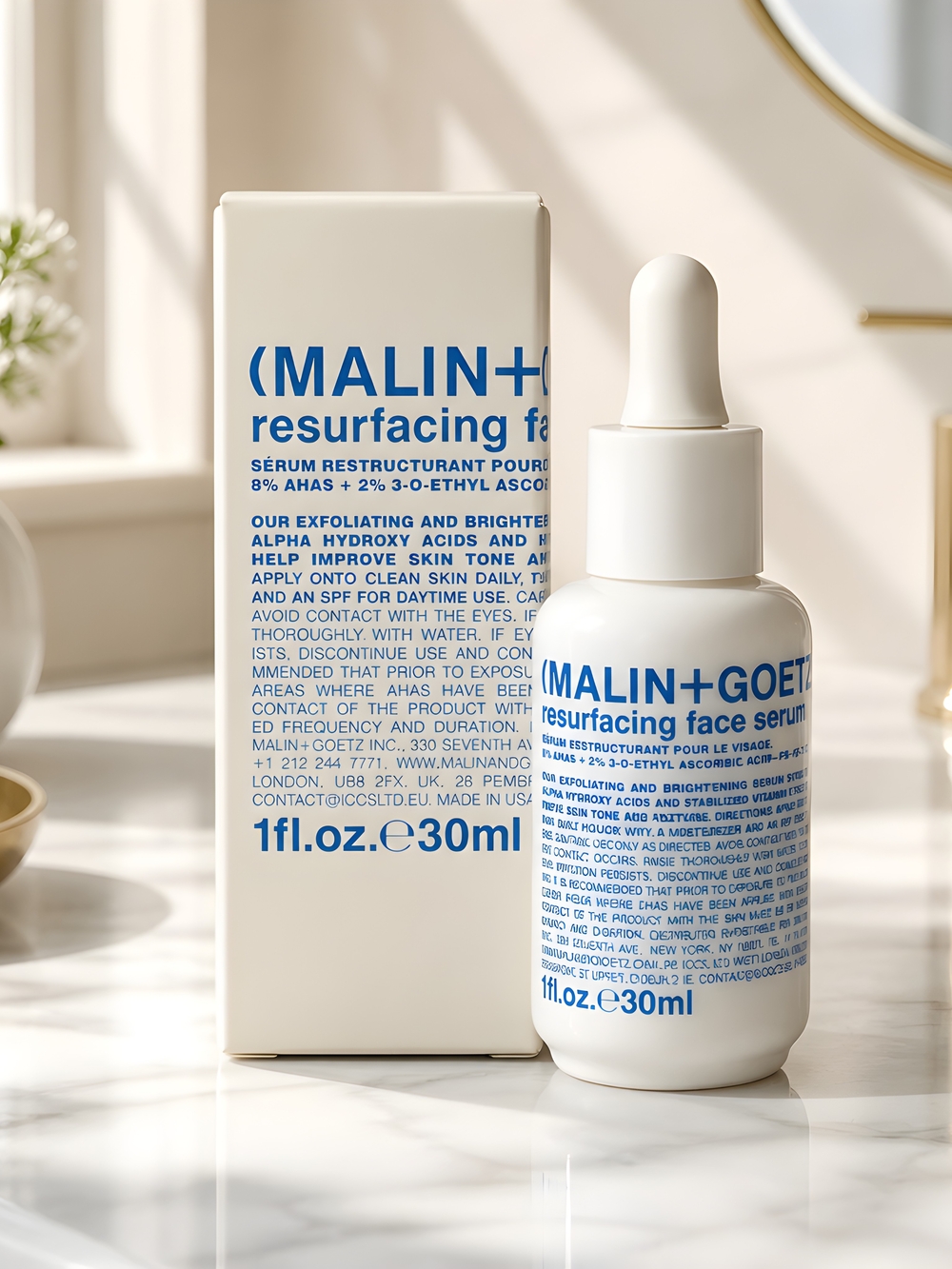 MALIN+GOETZ Resurfacing Face Serum
